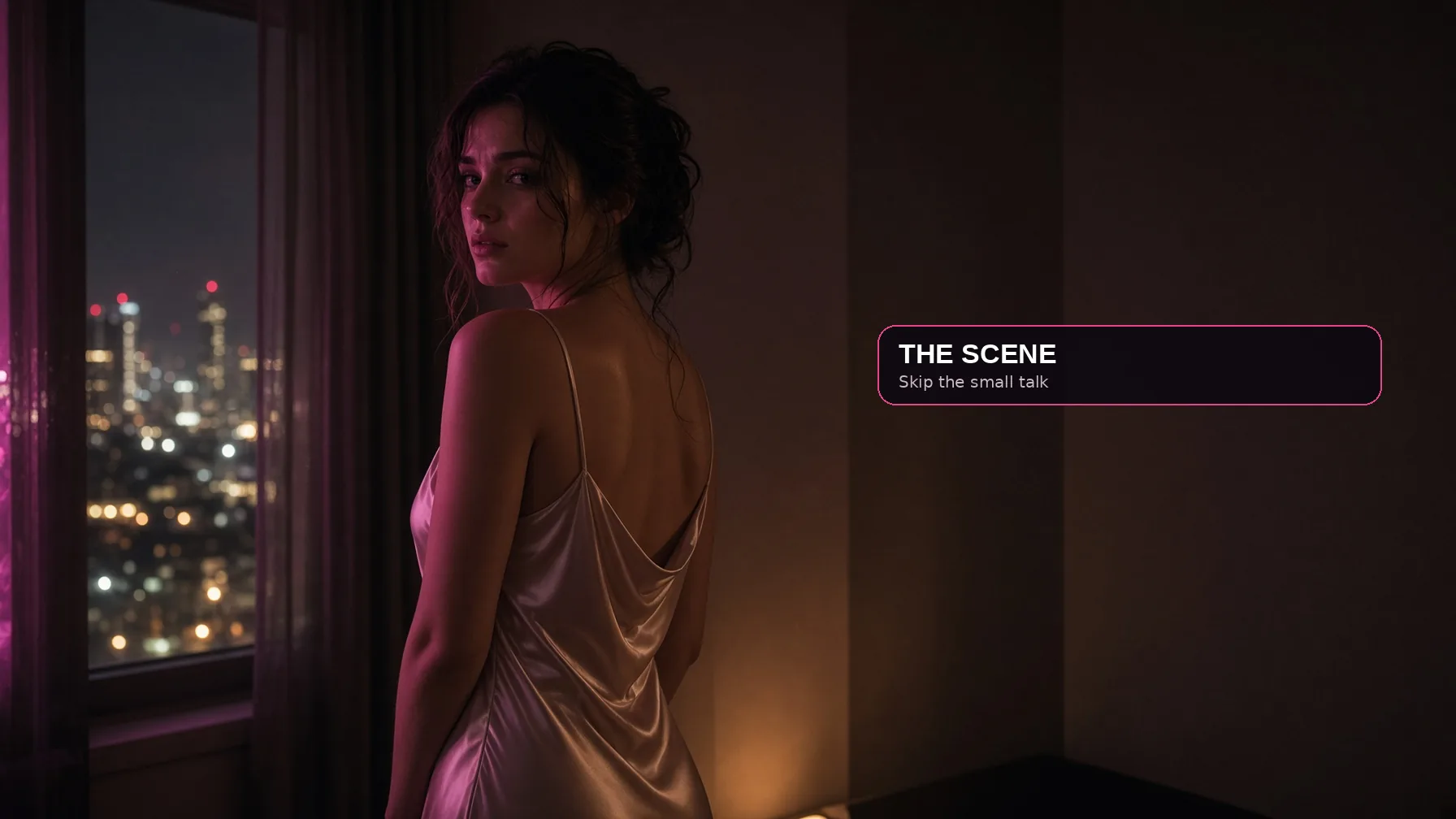 GirlfriendGPT is the scene card. The situation is already written. You decide what happens next.