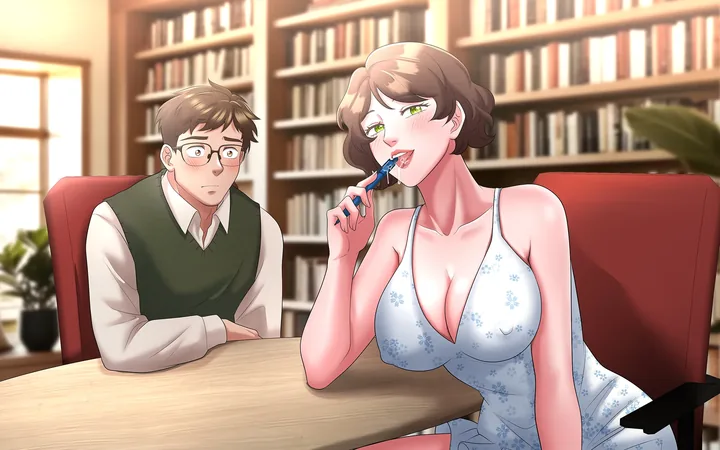 College Stepmom cover, a Honeytoon comic preview