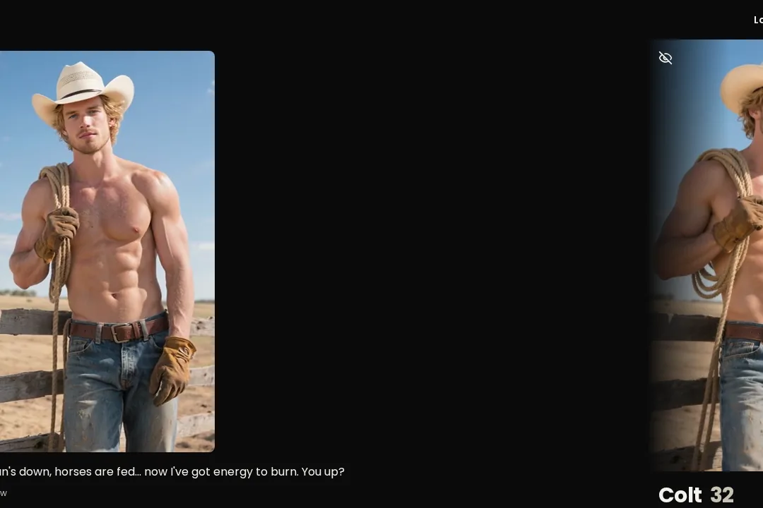 Chat with Colt, 32, a Texas rancher, sun down and horses fed
