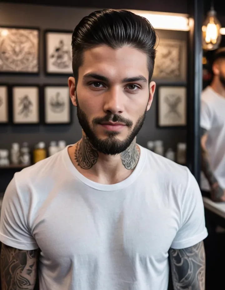 Tattoo, an official Nomi boyfriend look