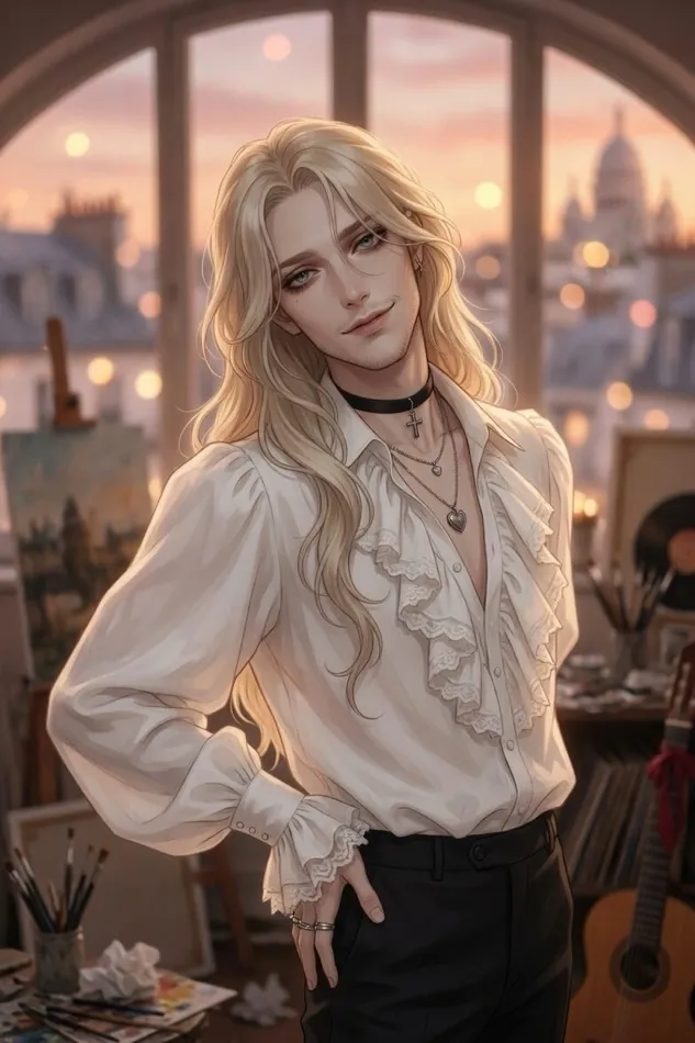 Jules, a anime AI boyfriend listing from Tyan AI